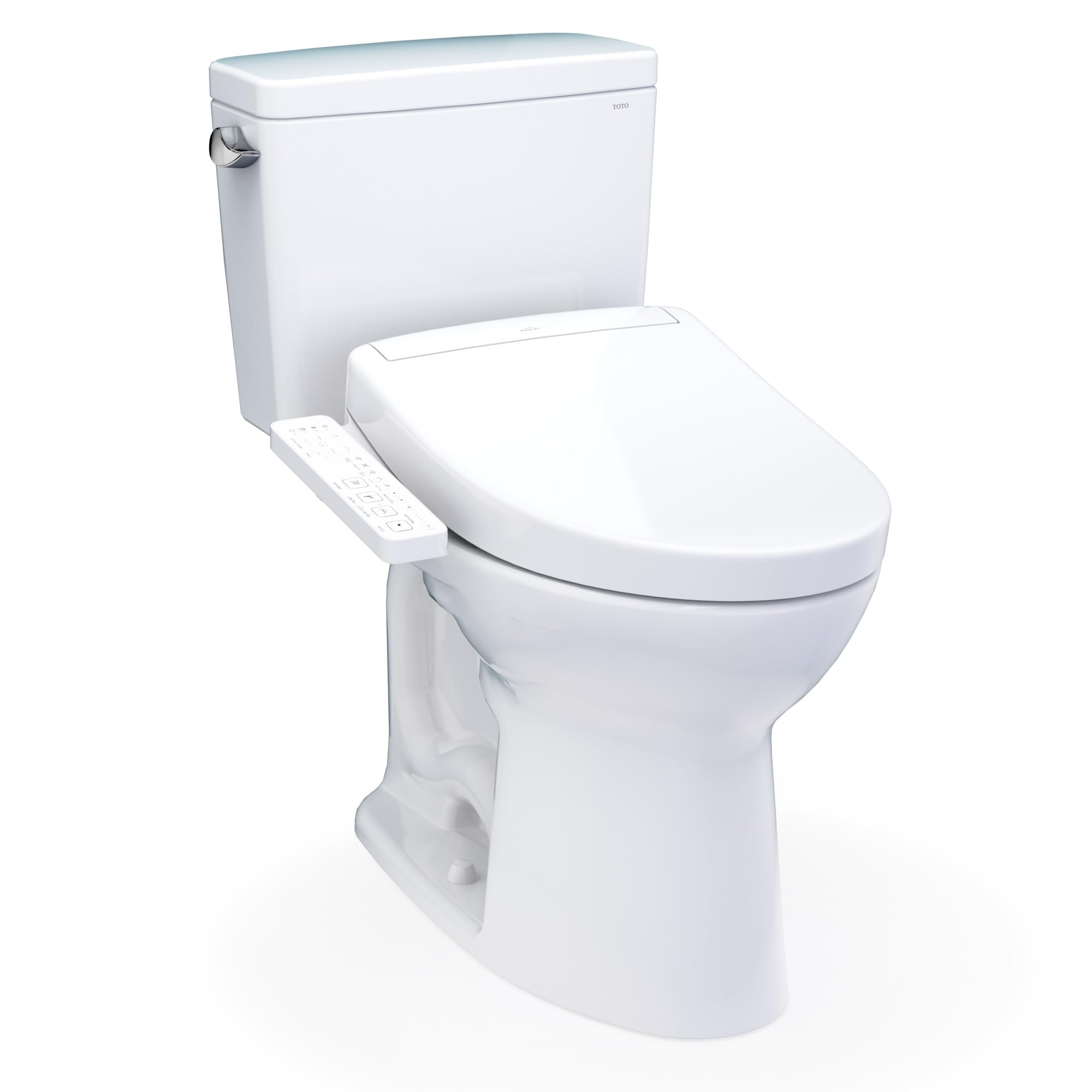 TOTO® Drake® WASHLET®+ Two-Piece Elongated 1.28 GPF TORNADO FLUSH TOTO® Drake® WASHLET®+ Two-Piece Elongated 1.28 GPF TORNADO FLUSH